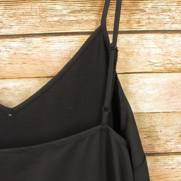 a new day Black V-Neck Polyester Maxi Dress XL - Picture 16 of 16